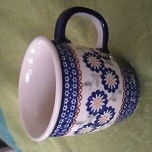 *** RESERVED *** Vintage Bolslawiec Polish Pottery Mug